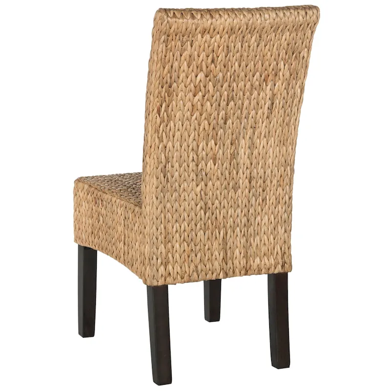 SAFAVIEH Clemensa Natural Dining Chair (Set of 2) - 18.1 x 22.8 x 39 - 18Wx23Dx39H