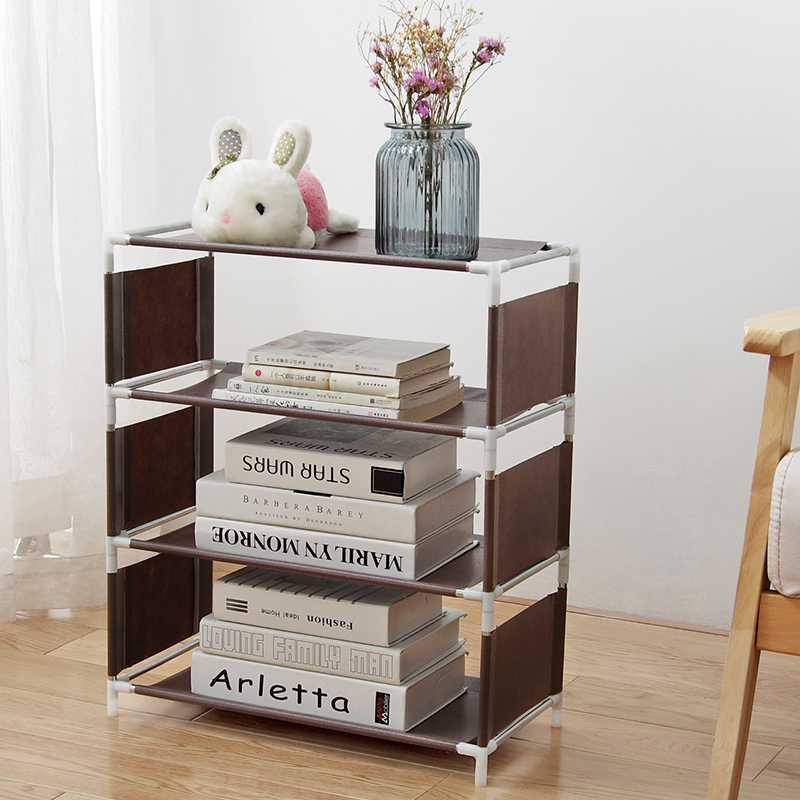 HULIANFU Multi-storey Shoe Rack Multi-functional Organizer Household Cloth Storage Rack Easy To Assemble Dormitory Provincial Space Rack - Deanwangkt