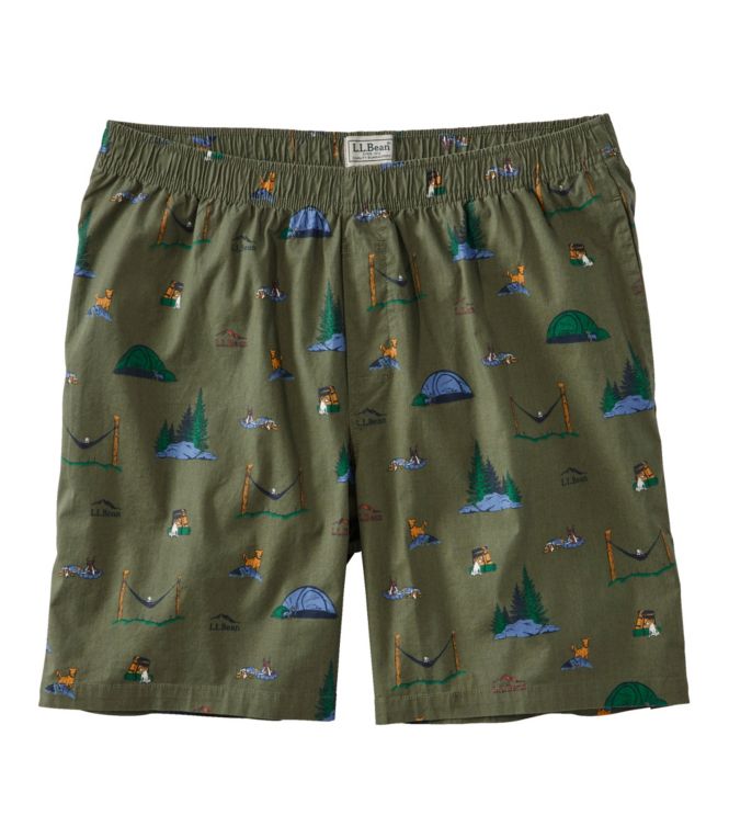 Men's Comfort Stretch Woven Sleep Shorts