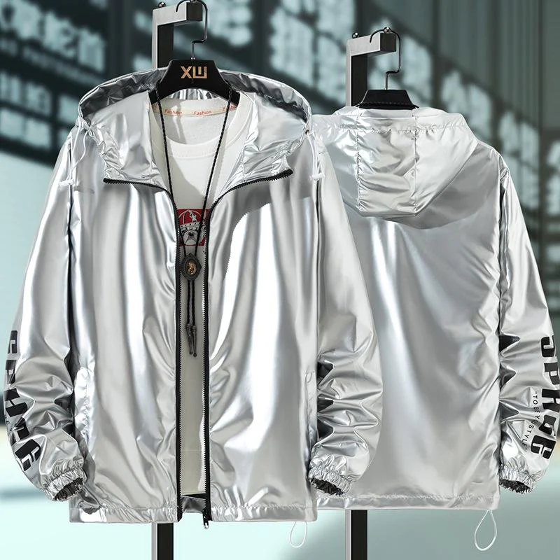 Spring Autumn Waterproof Oversize Jacket Women Clothes Hooded Zipper Bomber Jackets Outerwear Harajuku Windbreaker Coat - Deanwangkt