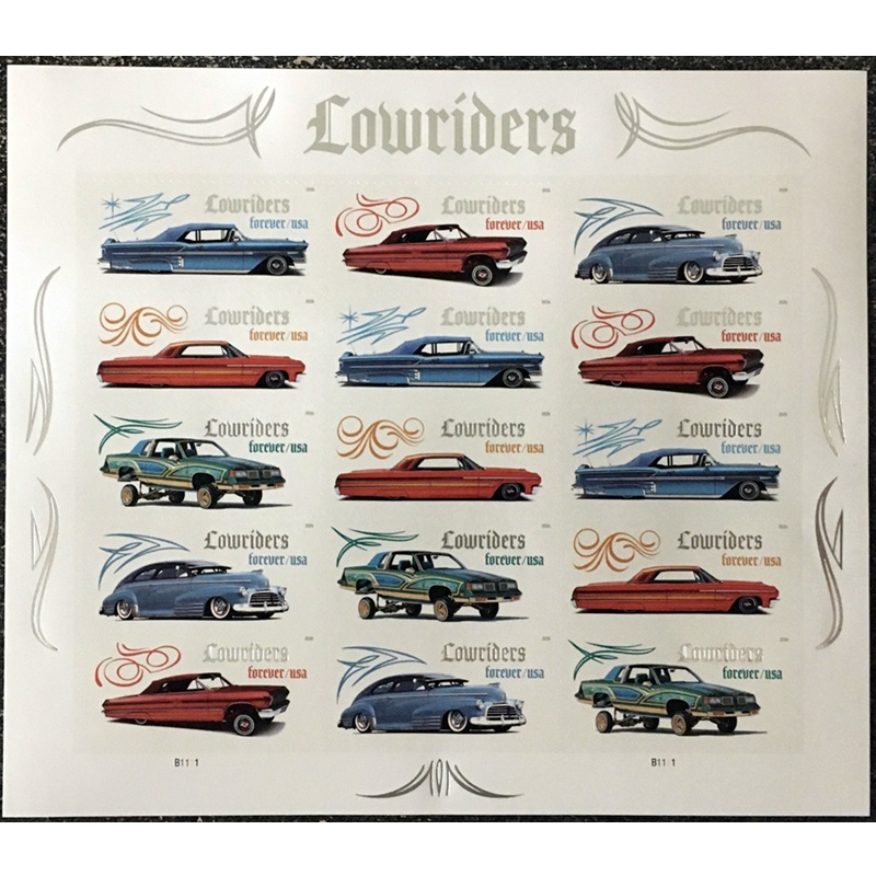 Lowrider 2026, (Sheet of 15) - TWENTYSTAMPS
