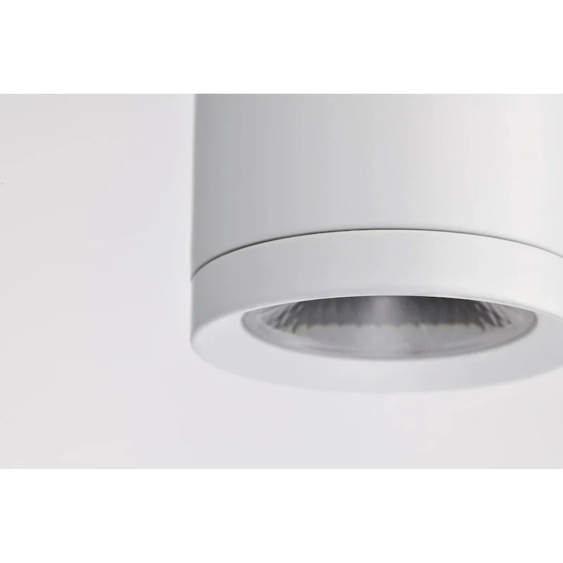 Century 12 Watt 16  LED Pendant Matte White Finish