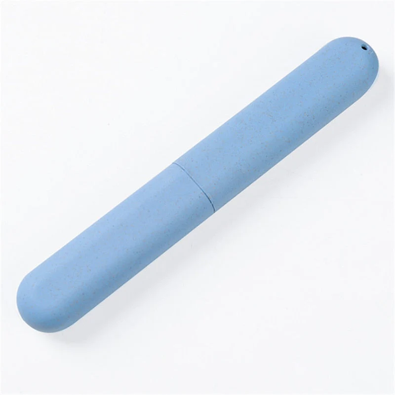 HULIANFU Travel Accessories Toothbrush Tube Cover Case Cap Fashion Plastic Suitcase Holder Baggage Boarding Portable Bathroom Accessories - Deanwangkt