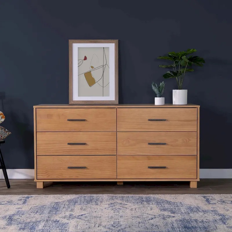 Grain Wood Furniture Loft 6-Drawer Dresser