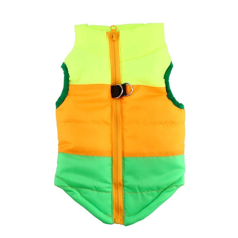 HULIANFU Warm Dog Clothes For Small Dog Windproof Winter Pet Dog Coat Jacket Padded Clothes Puppy Outfit Vest Yorkie Chihuahua Clothes - Deanwangkt