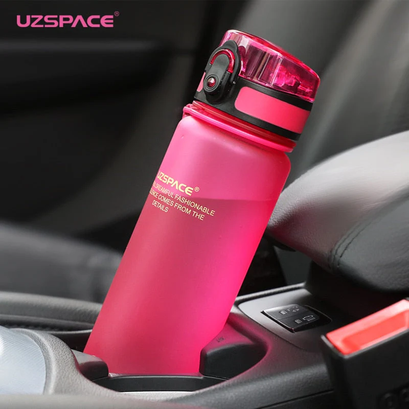 HULIANFU UZSPACE Sport Water Bottle 500/1000ML Portable Leakproof Outdoor Shaker My Bottle Tritan Plastic Eco-Friendly Drinkware BPA Free - Deanwangkt
