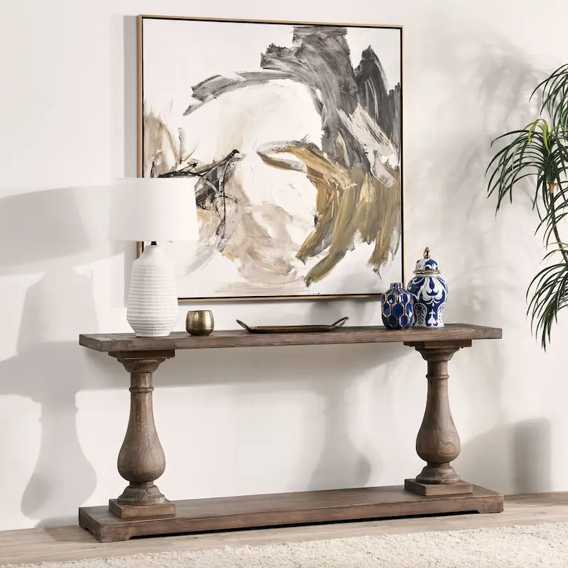 Carolina Reclaimed Wood Console Table by Kosas Home