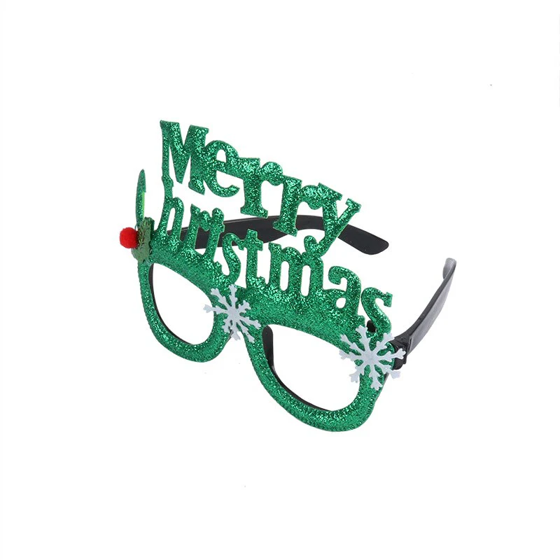 HULIANFU 2026  Christmas Headbands Christmas Tree Reindeer Antlers Hairband Xmas Party Kids Hairhoop  Christmas Glasses Photo Booth Props - Deanwangkt