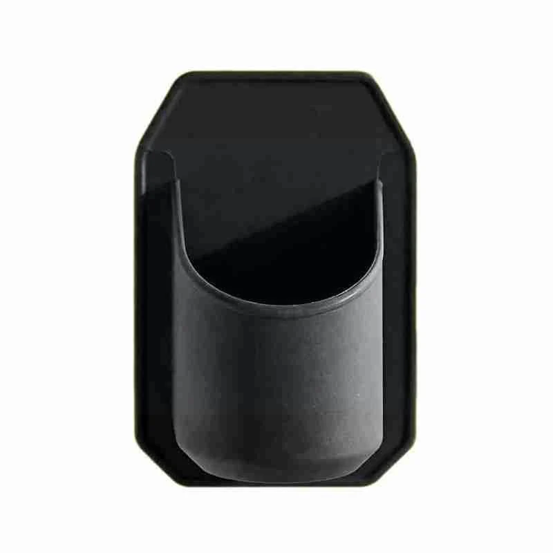 HULIANFU Portable Black Beer Rack Bathroom Wine Glass Holder N3F2 Suction Holder Cups Wall Fixed Plastic B7N6 - Deanwangkt