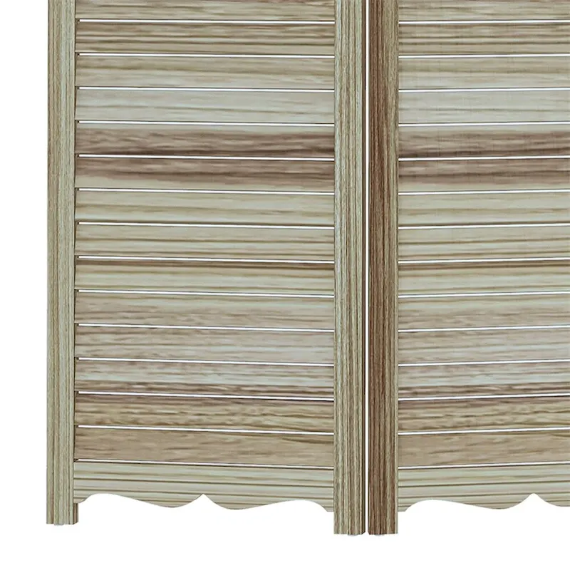 4-Panel Freestanding Folding Privacy Screen with Blackboard