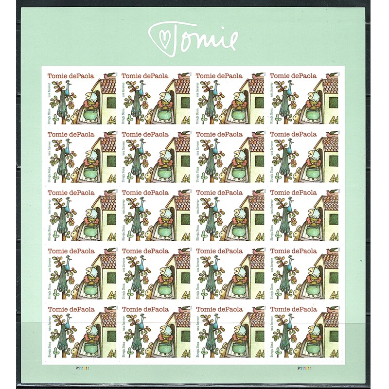 Tomie dePaola 2023, (Sheet of 20) - TWENTYSTAMPS