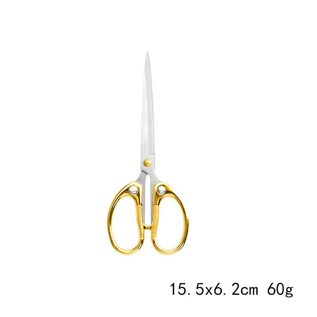 HULIANFU Vintage Stainless Steel Tailor Yarn Trim Cut cross stitch Scissor fabric Needlework Embroidery Thread knitting tool Sewing Tool - Deanwangkt