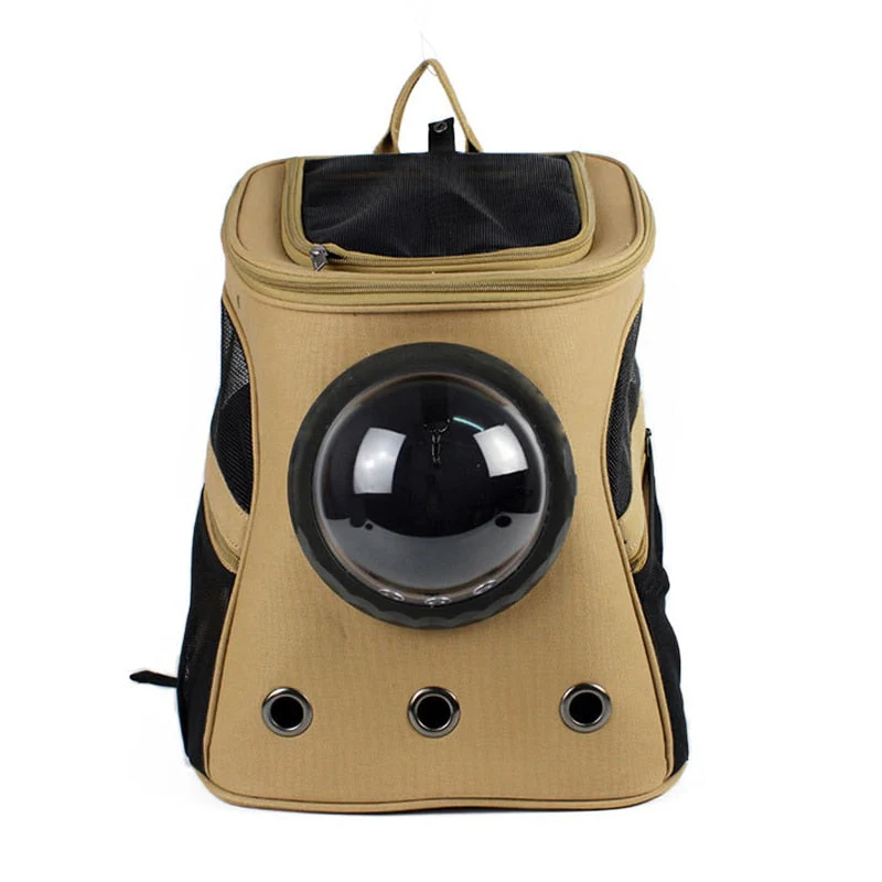 HULIANFU Large Pet Backpack Portable Space Capsule Breathable Window Cat Carrier Dog Bag Pets Products Accessories Portable Travel Bags - Deanwangkt
