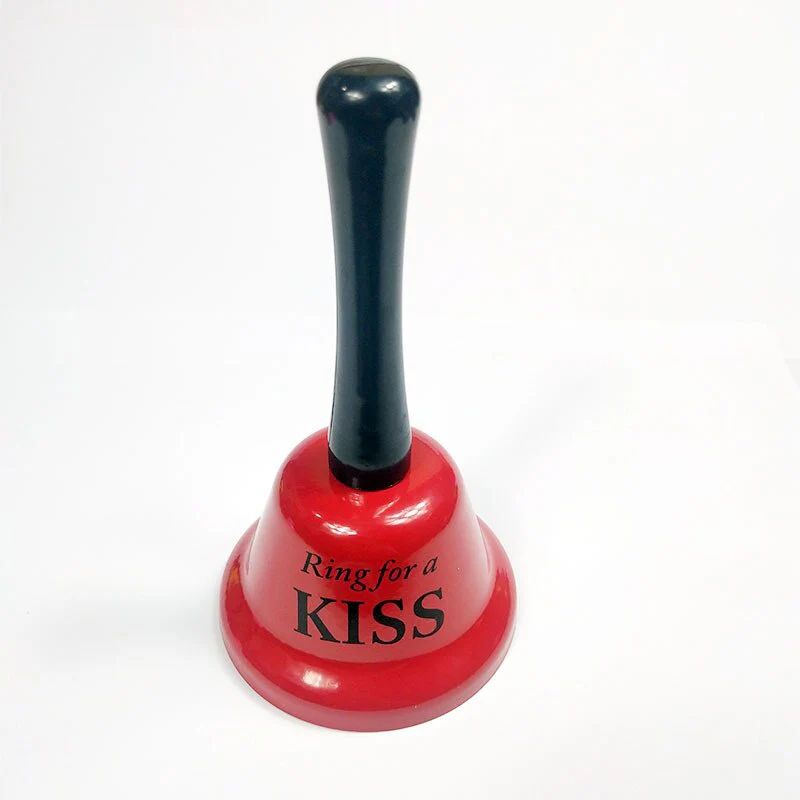 HULIANFU Large Hand Bell Toy for Children Letter Bed Bell Class Summoning Bells Colorful Metal Christmas Hand Bell - Deanwangkt