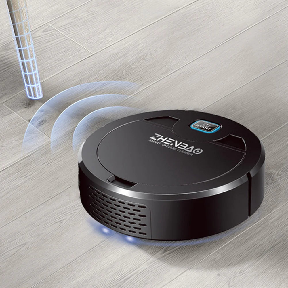 HULIANFU Robot Vacuum Intelligent Multiple Cleaning Modes Vacuum For Pet Hairs Hard Floor Carpet With UV Lamp Lazy Sweeper Vacuum Cleaner - Deanwangkt