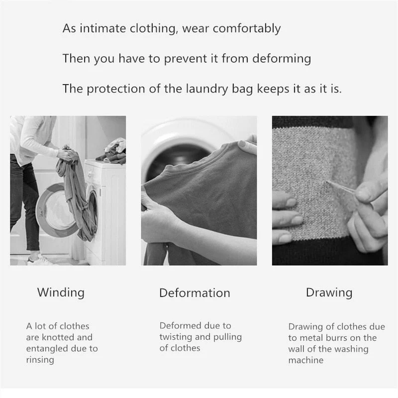 HULIANFU Pineapple Printing Zippered Mesh Laundry Bag Polyester Washing Net Bag For Underwear Sock Washing Machine Pouch Clothes Bra Bags - Deanwangkt