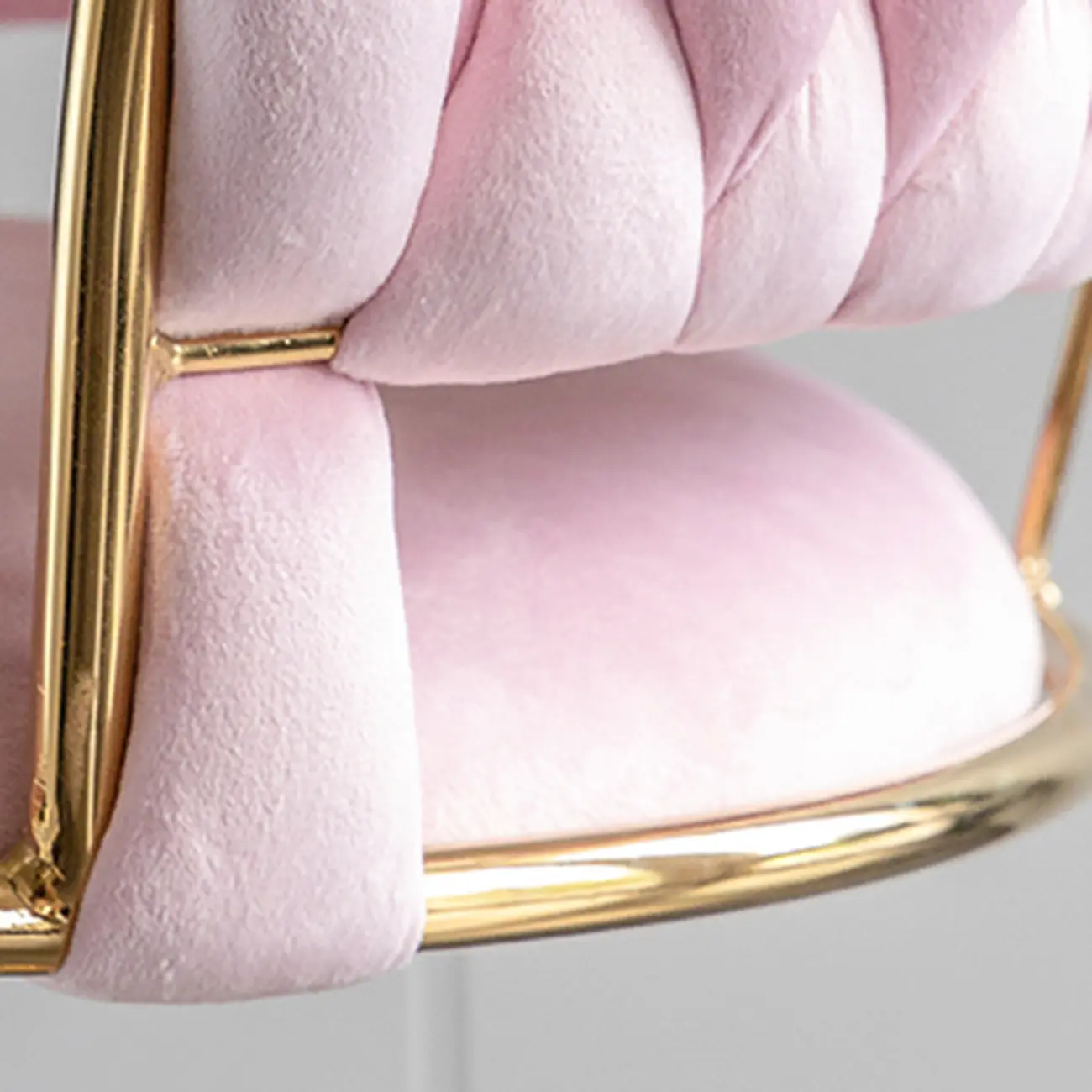 Modern Velvet Swivel Adjustable Bar Stools