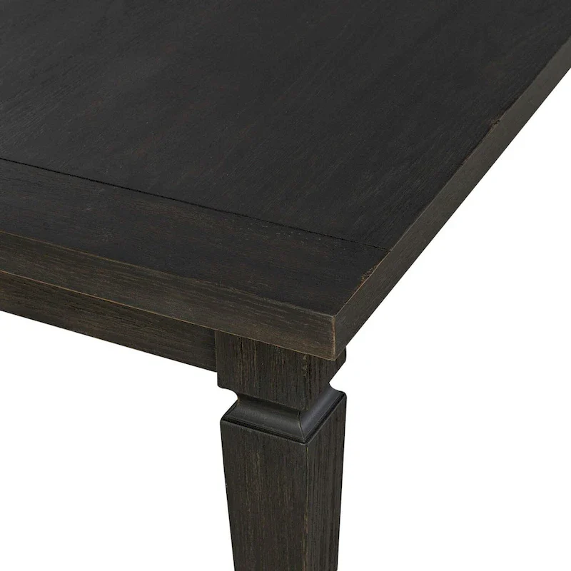 Caruso Heights Blackstone Rectangular Leg Table