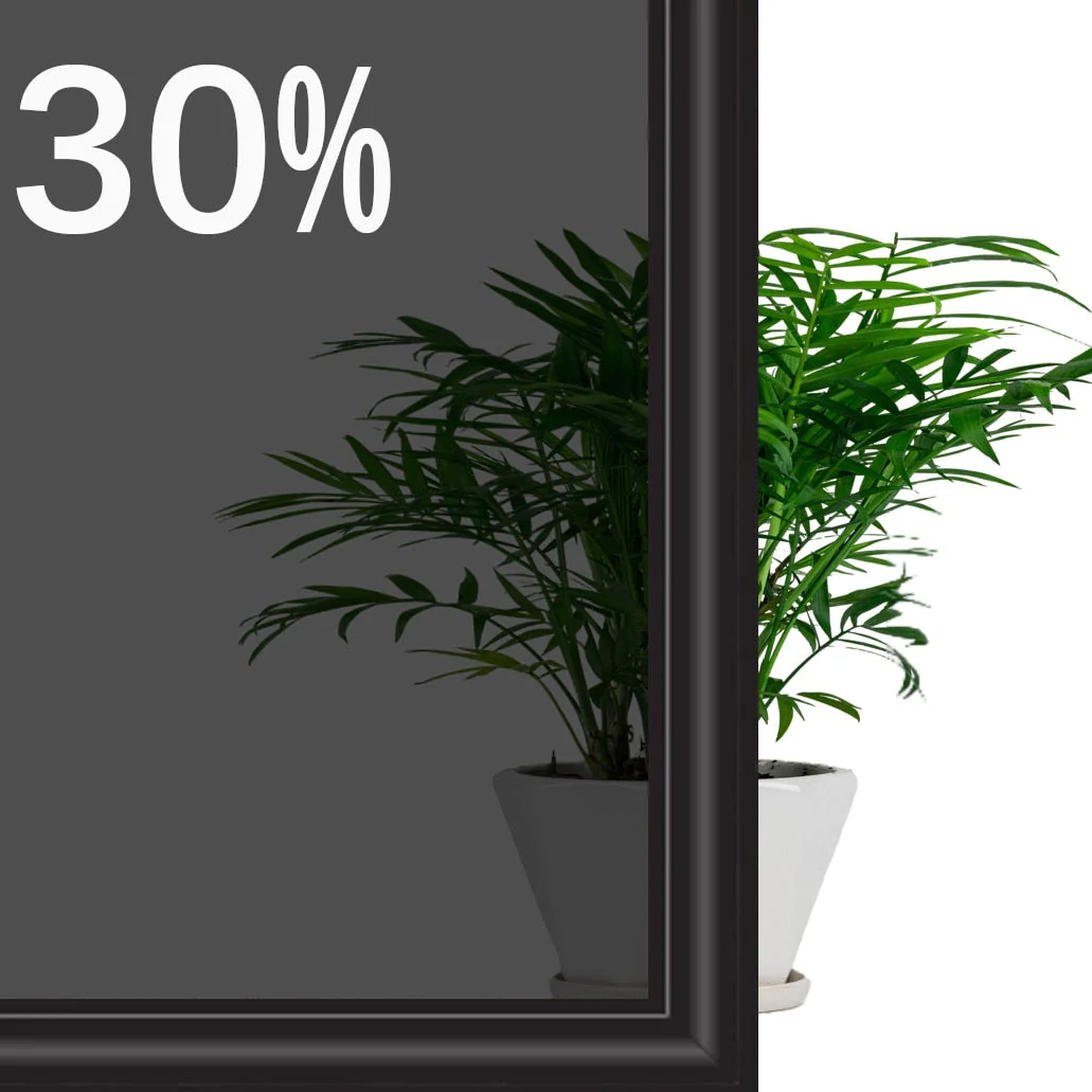 HULIANFU Width 40/50/60/70/80/90 cm Heat & UV Block Professional Window Tint Auto Car UV Protector Glass Sticker Sun Shade Window Film - Deanwangkt