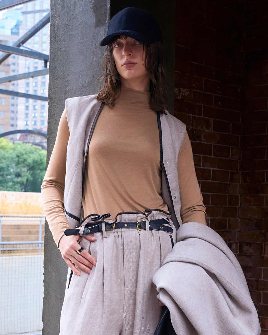 Autumn Winter Light Heat Warm Wool Blend Mock Neck Long Sleeve Base Layer Top for Women, Versatile Thermal Skin Base Layer
