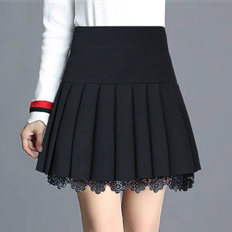 Hulianfu Skirts Pleated Women High Waist Summer Knee-length Preppy Style Harajuku Y2k Hot Sale Street School Cosplay Casual Female Faldas - Deanwangkt