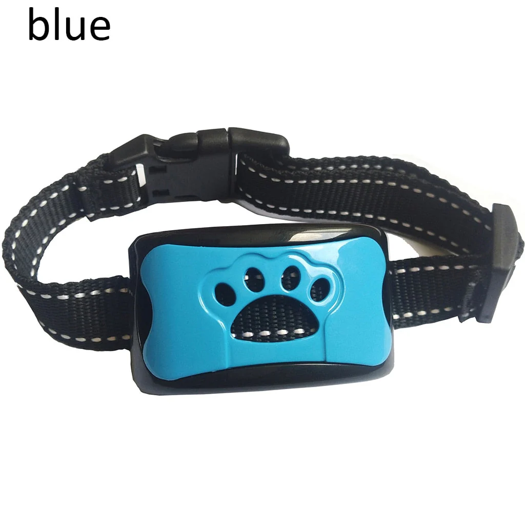 HULIANFU Waterproof Pet Dog Anti Barking Device Electric Dog Training Collar Dog Shock Deterrent Stop Barking Vibration Anti Bark Collar - Deanwangkt