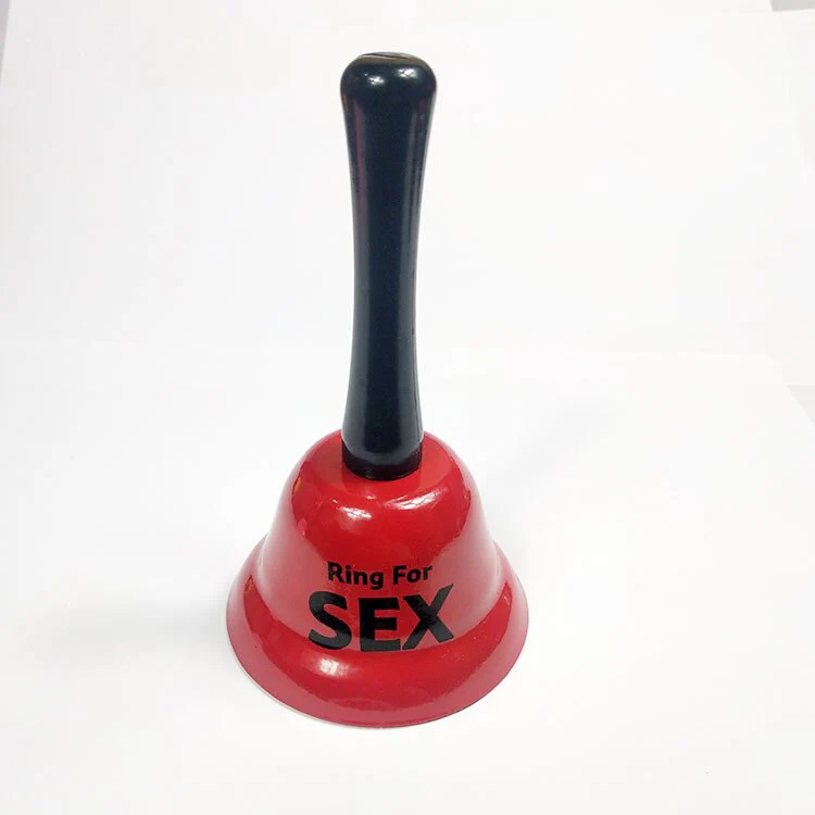HULIANFU Large Hand Bell Toy for Children Letter Bed Bell Class Summoning Bells Colorful Metal Christmas Hand Bell - Deanwangkt