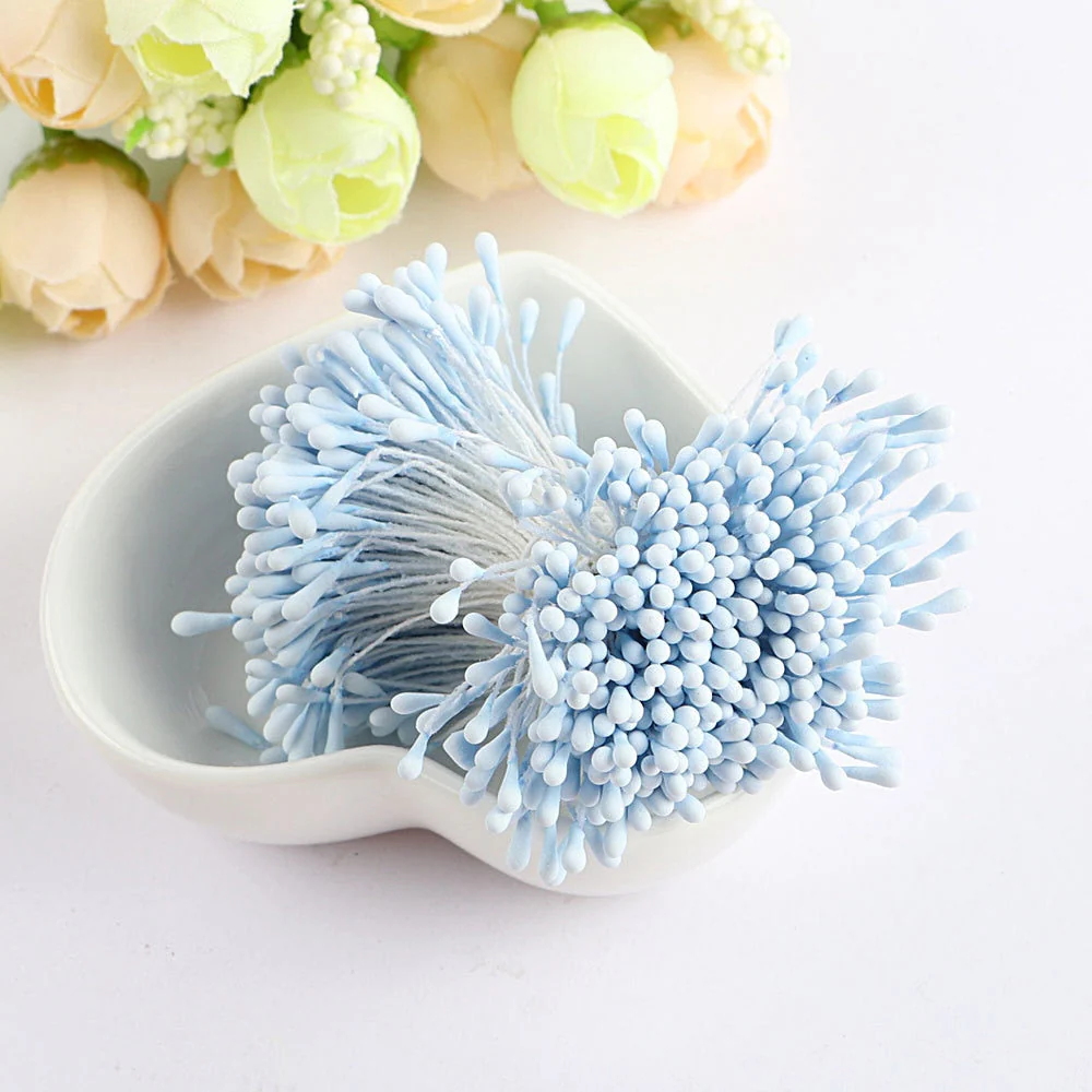 HULIANFU 2026  Lucia Crafts 144/420/600/1000pcs /Lot  Flowers Stamen 2mm  DIY Artificial Flowers  Wreath For Wedding Party Home Decor  D0401 - Deanwangkt