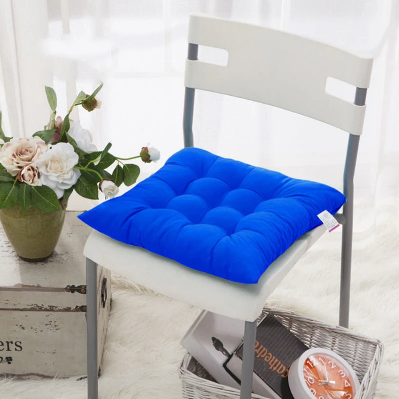 HULIANFU Winter Home Chair Cushion New Outdoor Thick Cushion Pad Office Dining Chair Mattress Pure Sofa Chair Back Pad Comfort Square - Deanwangkt