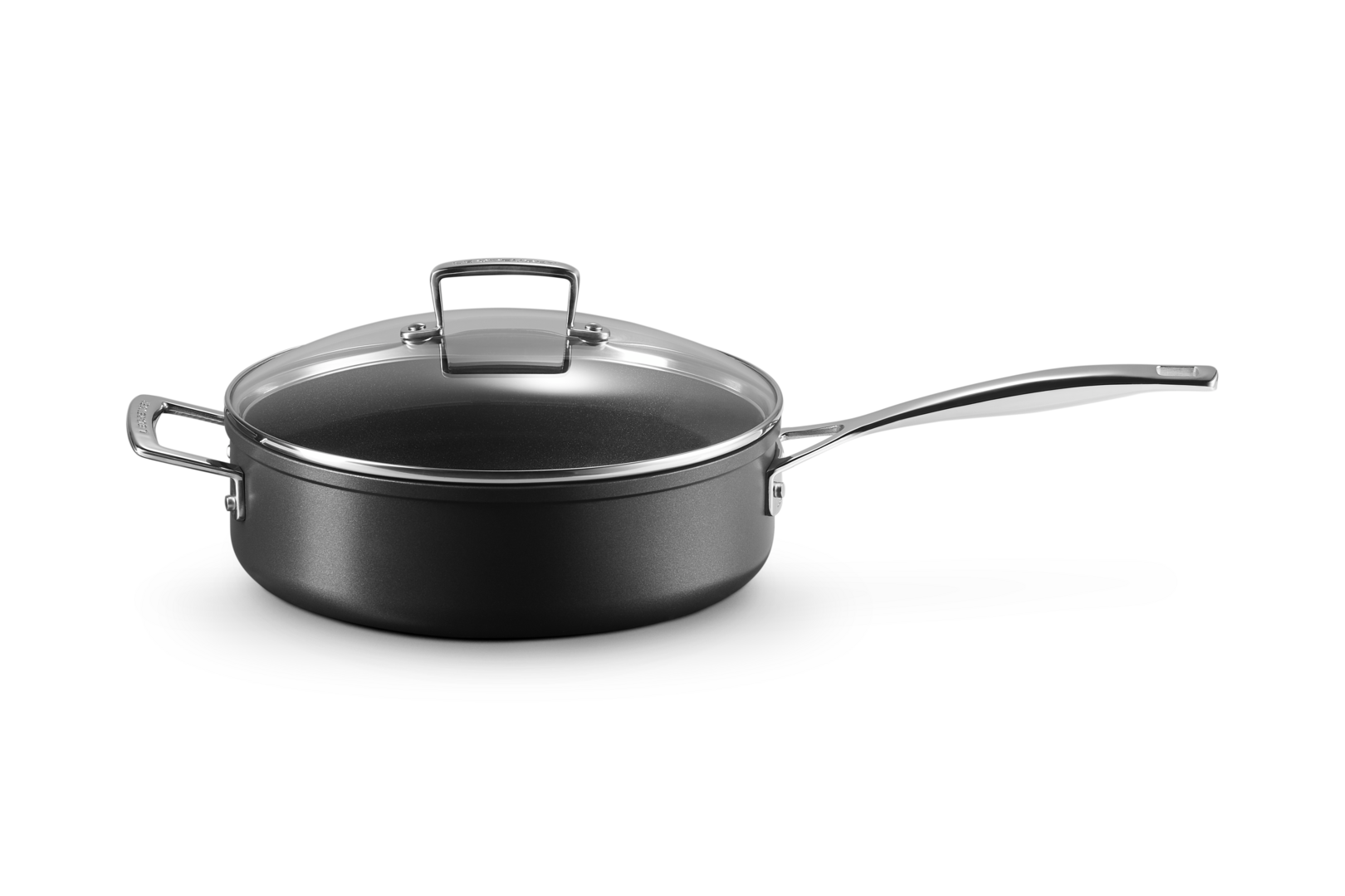 Toughened Non-Stick Sauté Pan with Glass Lid
