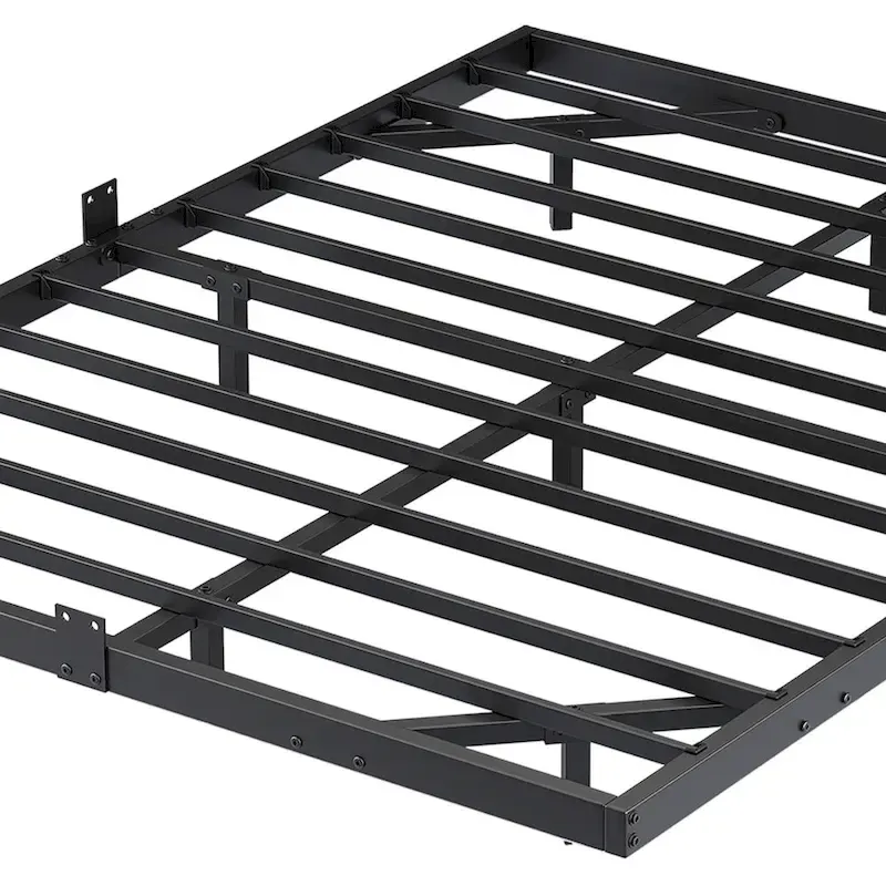 Floating Bed Frame with LED Lights