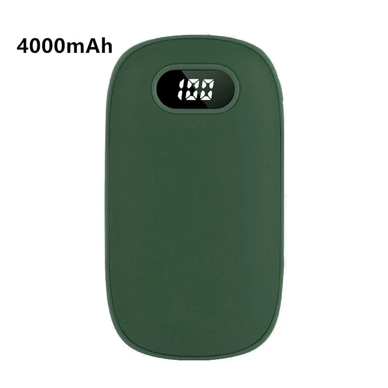 HULIANFU Portable USB Heater Rechargeable Electric Hand Warmer In Winter Double-Sided Heating Mini Mobile Power Supply Handwarmer 2 In 1 - Deanwangkt