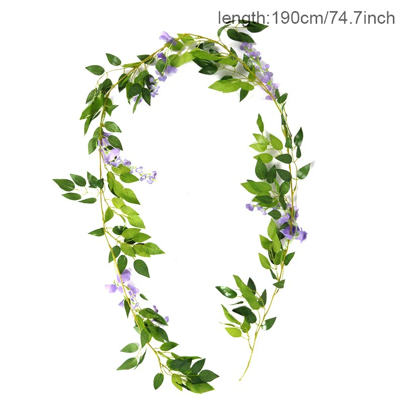HULIANFU Wedding Decoration 10-40cm Rattan Wreath Metal Hoop Wreath Decor Floral Hoop Christmas Decor for Home Hanging Artificial Flower - Deanwangkt