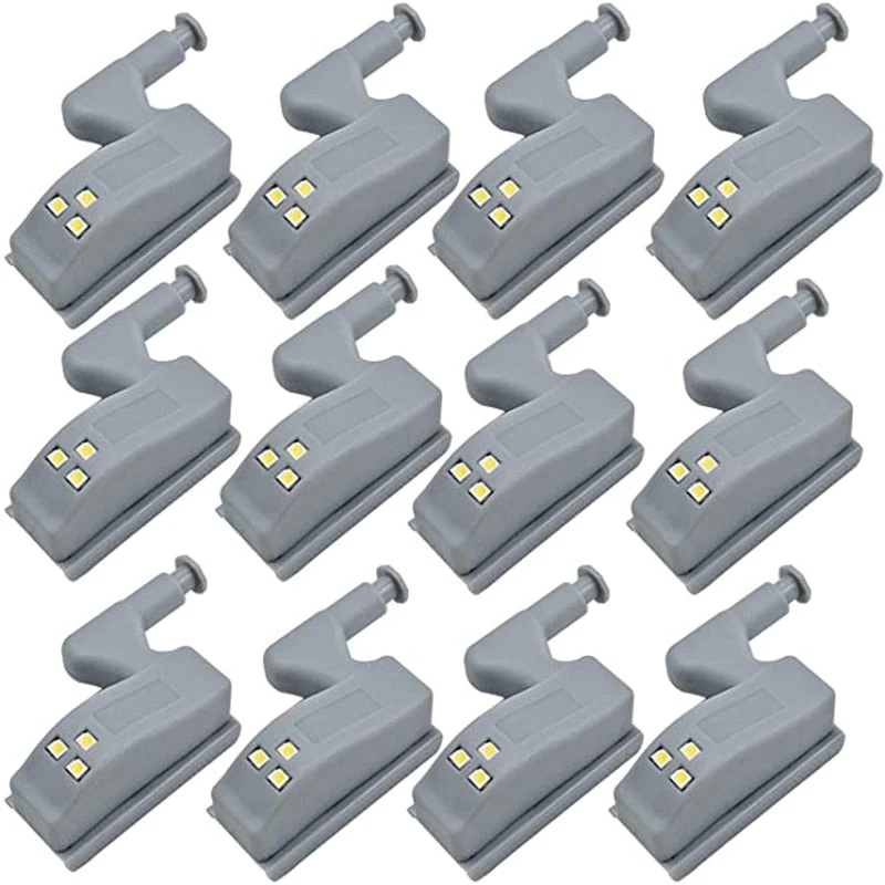 HULIANFU Universal LED Inner Hinge Lamp Cabinet Induction Lights  Wardrobe Cupboard Sensor Lights Bedroom Kitchen Closet Night Lamp - Deanwangkt