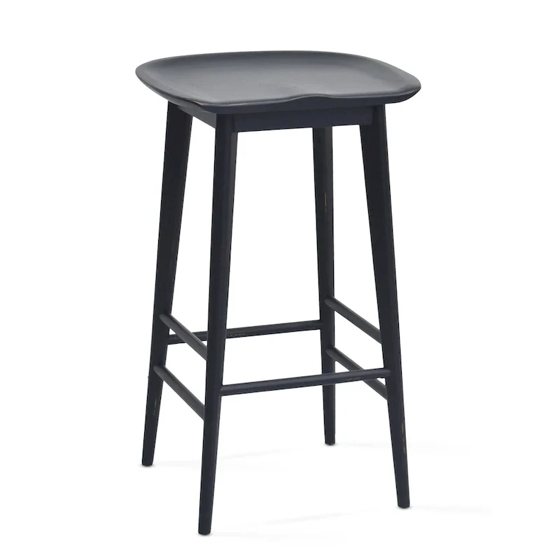 Steve Silver Hendry Backless Solid Acacia Counter Stool - Counter Stool