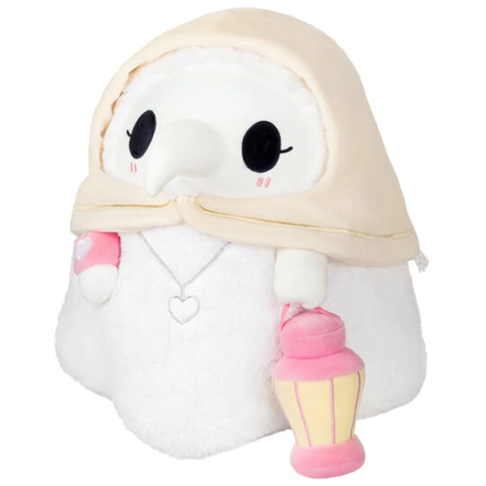 HULIANFU Luminous Couple Cartoon Animal Plague Doctor Beak Stuffed Plush Toy Valentine  Day Beak Doctor Party Prom Props Plush Toy Gifts - Deanwangkt