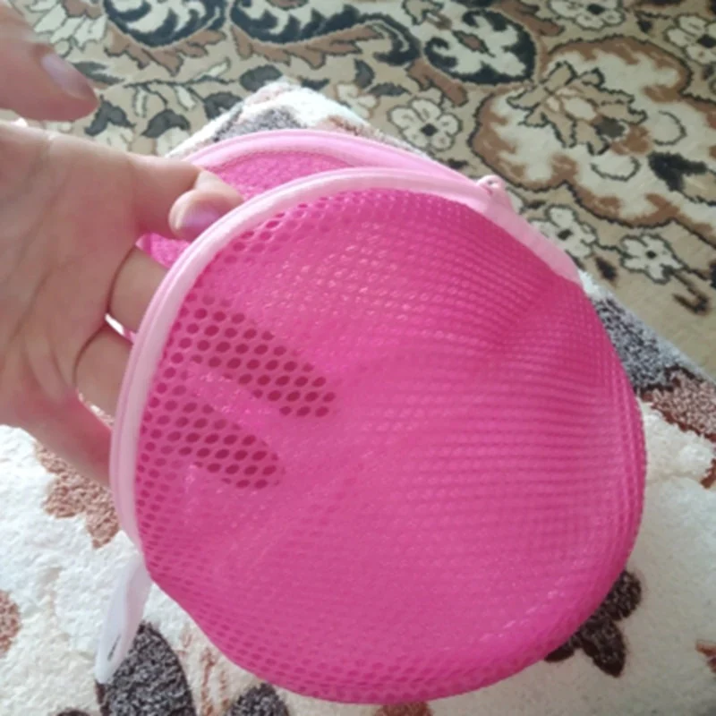 HULIANFU Modern Fashion High Quality Women Bra Laundry Lingerie Washing Hosiery Saver Protect Mesh Small Wash Bag Zipper organizer bag - Deanwangkt