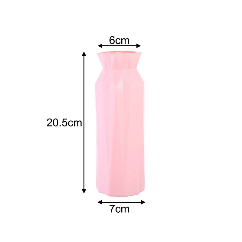 HULIANFU Modern vases decoration home Nordic Style Flower Arrangement Living Room Origami flower pot for interior - Deanwangkt
