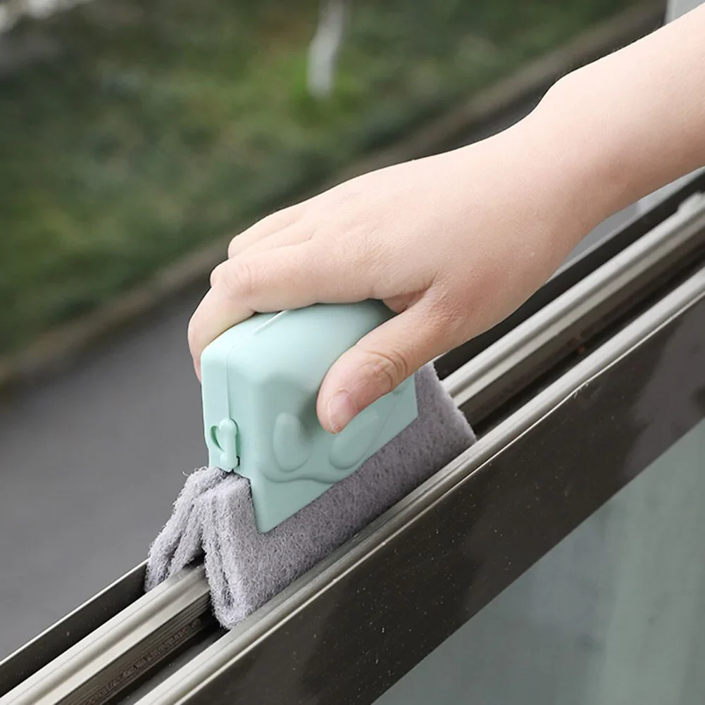 HULIANFU Microfibre Venetian Blind Cleaner Window Conditioner Duster Shutter Clean Brush washable venetian blind blade cleaning cloth - Deanwangkt
