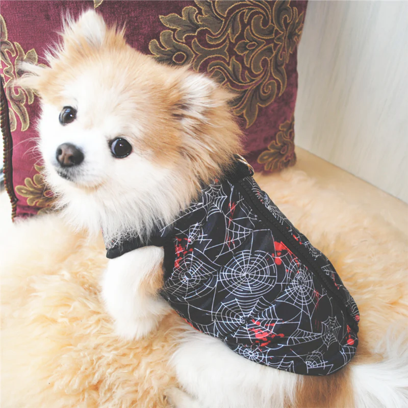 HULIANFU Winter Warm Pet Clothes For Small Dogs Windproof Pet Dog Coat Jacket Padded Clothing for Yorkie Chihuahua Puppy Cat Outfit Vest - Deanwangkt