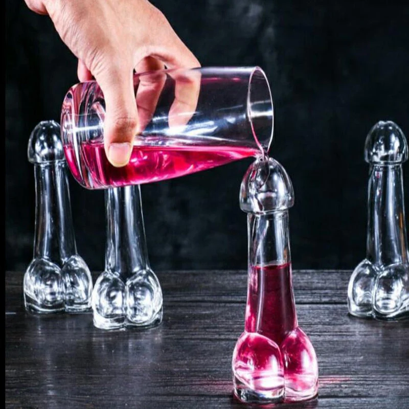 HULIANFU Transparent Creative Wine Glass Cup Beer Juice High Boron Martini Cocktail Glasses Perfect Gift for Bar Decoration Universal Cup - Deanwangkt