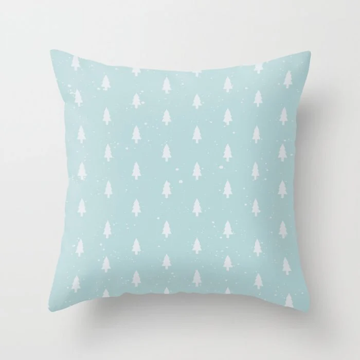 HULIANFU Super Hot Hipster Light Blue Green Mint Cushion Cases Modern Geometry Print Boho Decorative Pillowcase Sofa Couch Throw Pillows - Deanwangkt