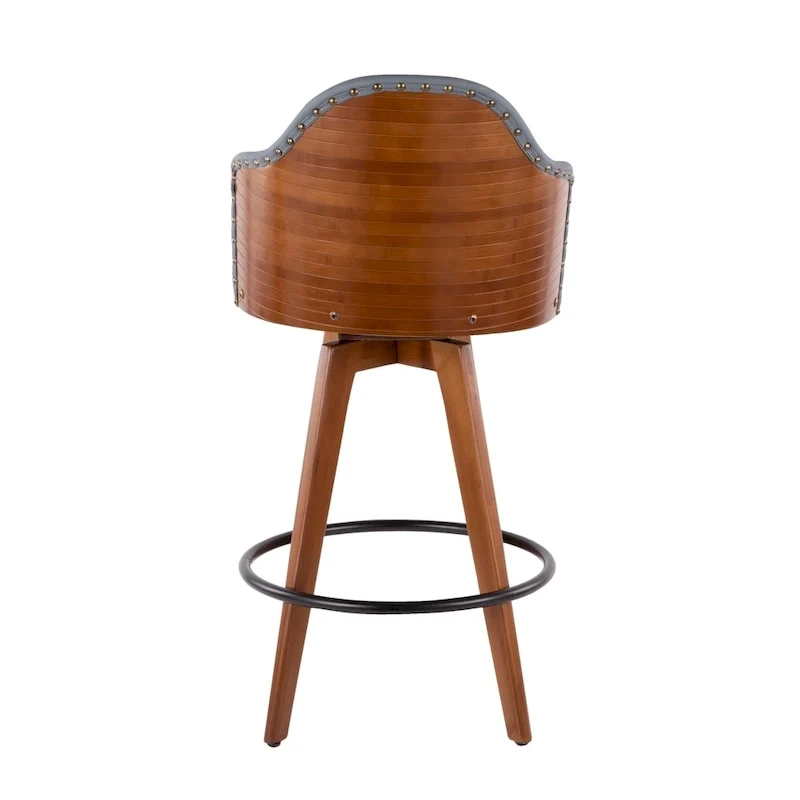 Valsatra Mid-century Modern Counter Stool