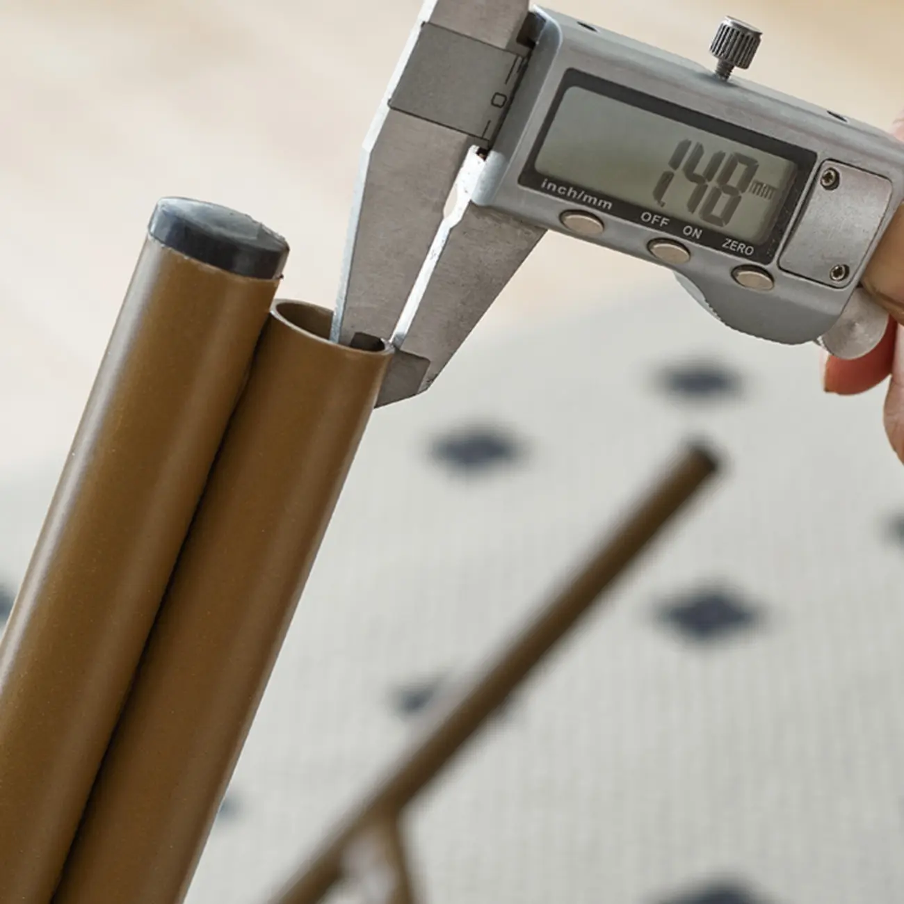 Mid Century Modern Leather Gold Frame Bar Stools with Backs
