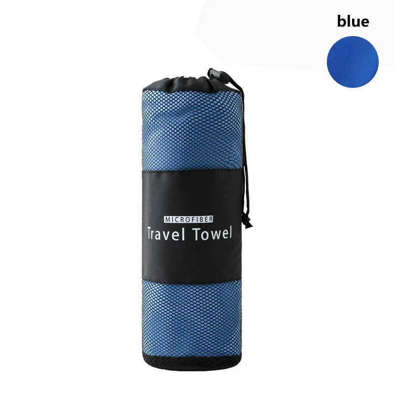 HULIANFU Quick Dry Sports Towel Portable Beach Water Absorbent Sweat-absorbent Outdoor Jogging Swimming Yoga Towels - Deanwangkt