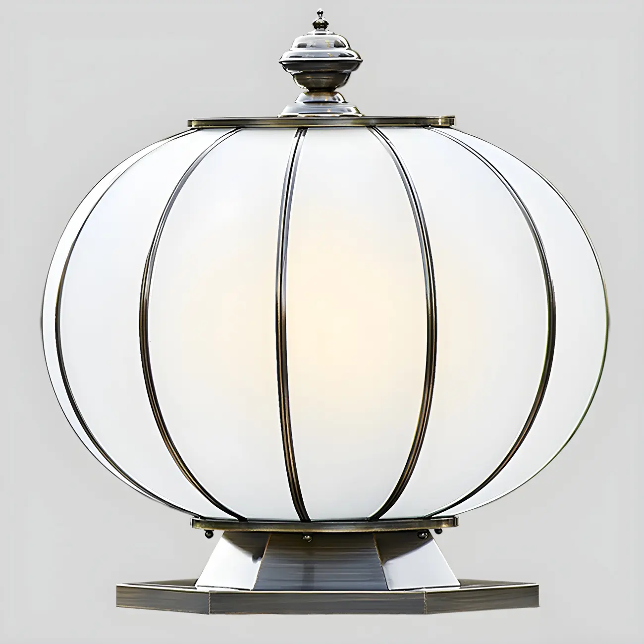 Vintage Decorative Table Lamp with Brass Finish