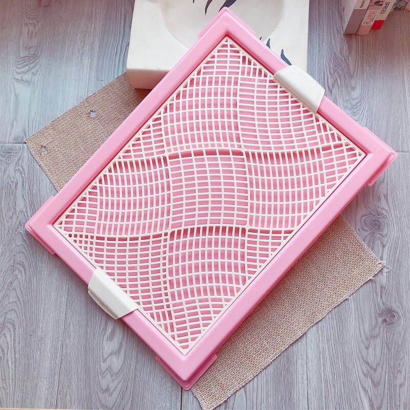 HULIANFU Training Pads Toilet for Puppies and Small Pets Square Pet Training Toilet with Tray for Small Dogs Potty Pet Supplies - Deanwangkt