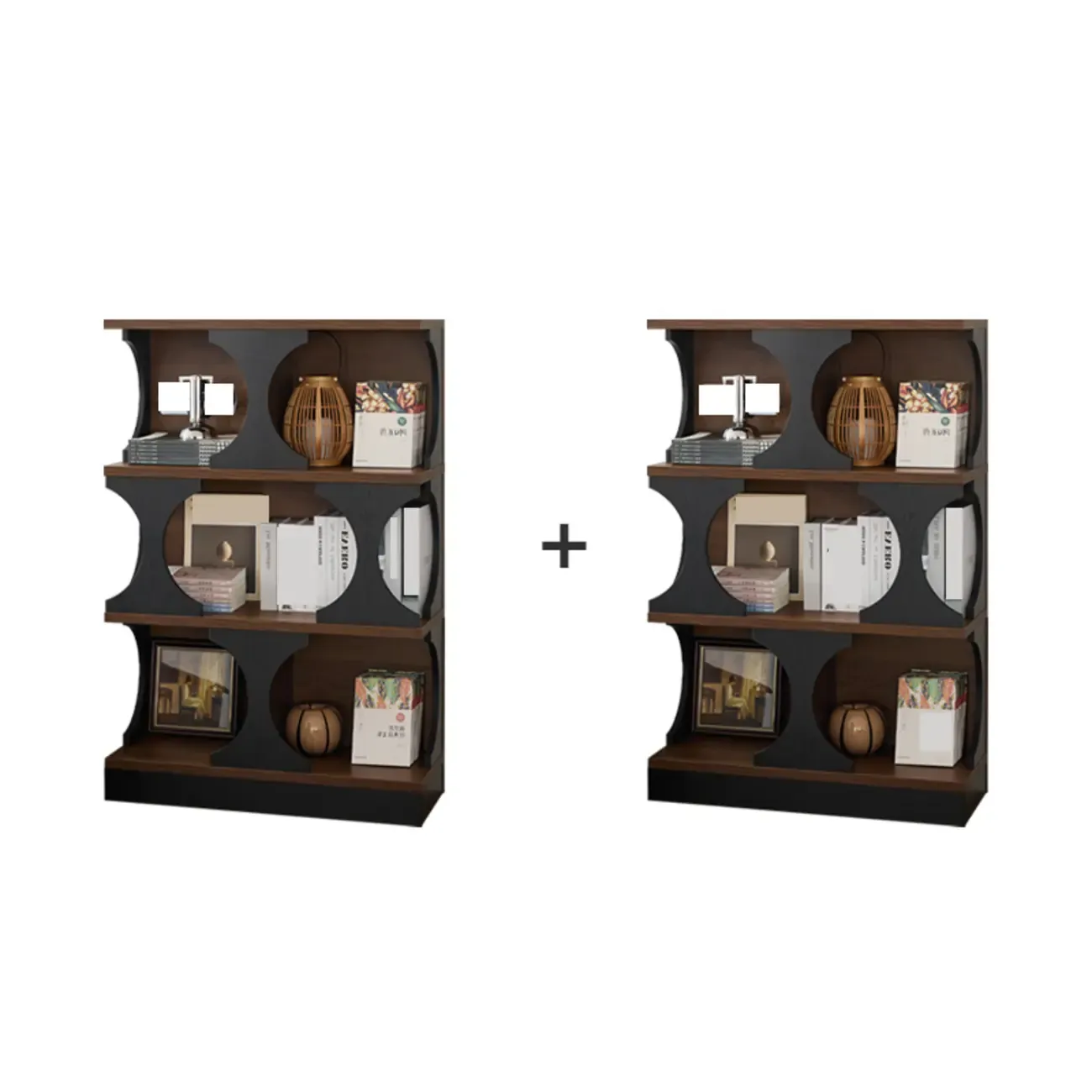 Wooden Cubitac Modern Display Cabinet with Shelves