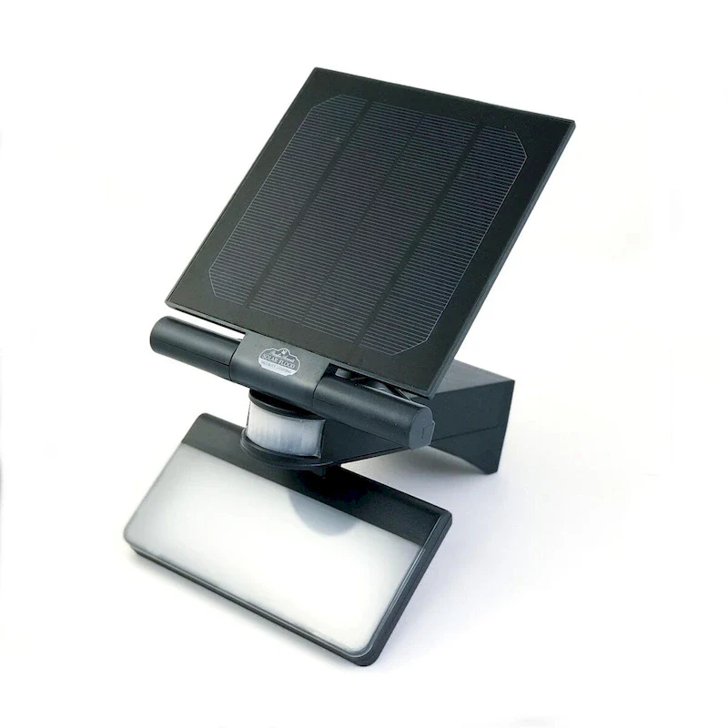 Pacific Accents Motion Activated Solar Flood Light 100 LED - Black