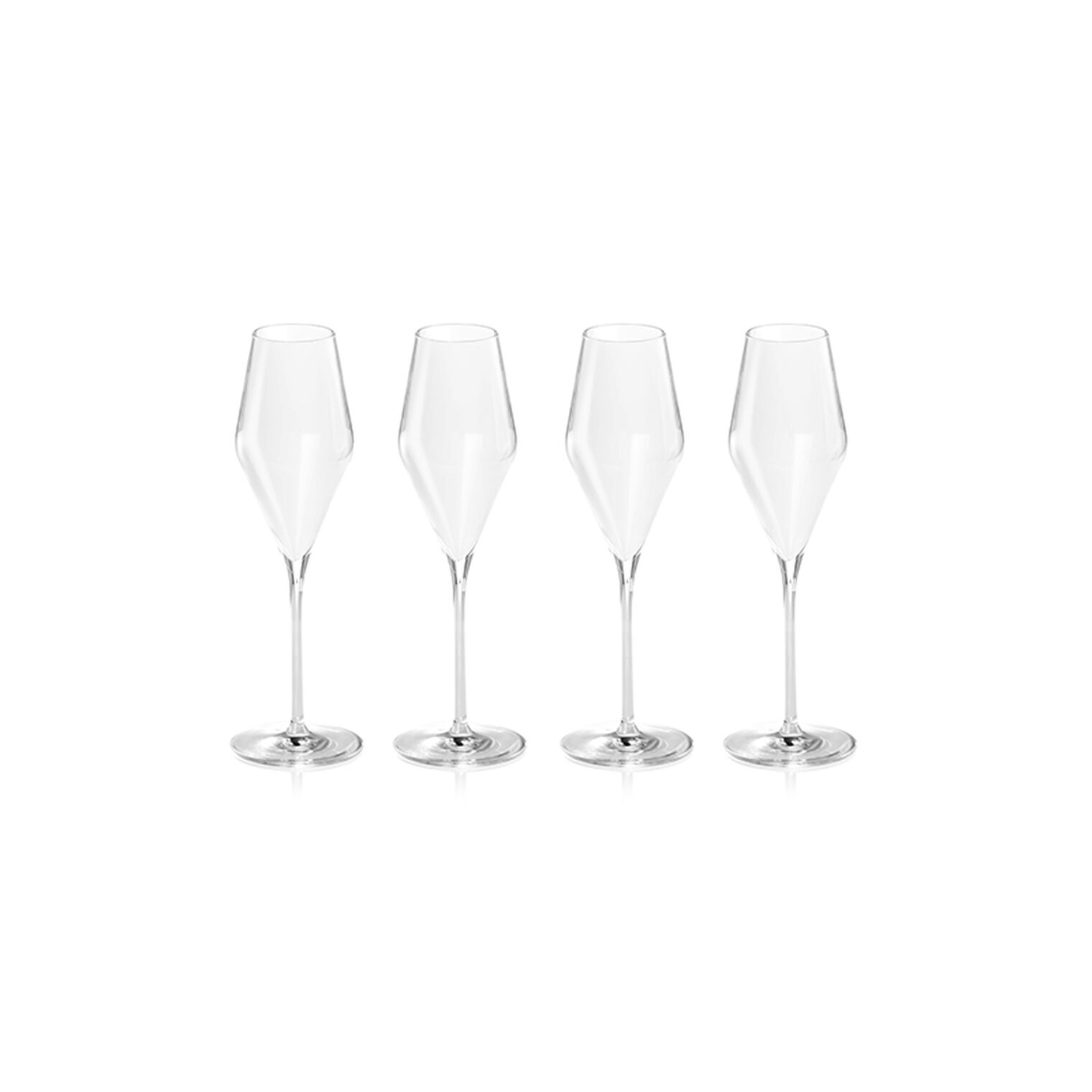 Champagne Flutes, Set of 4